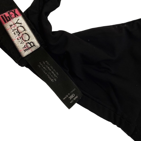 Victoria’s Secret Body By Victoria Ipex Black Wireless Bra, Size 38D - Picture 9 of 11